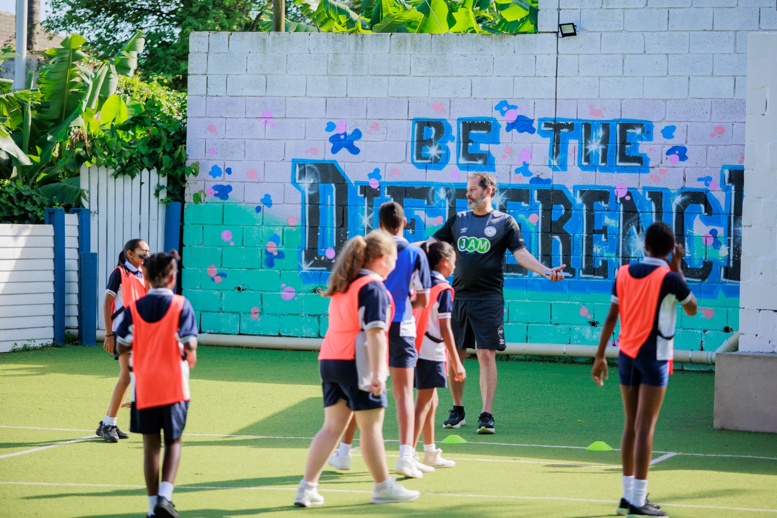Be the Difference mural at Hamptons