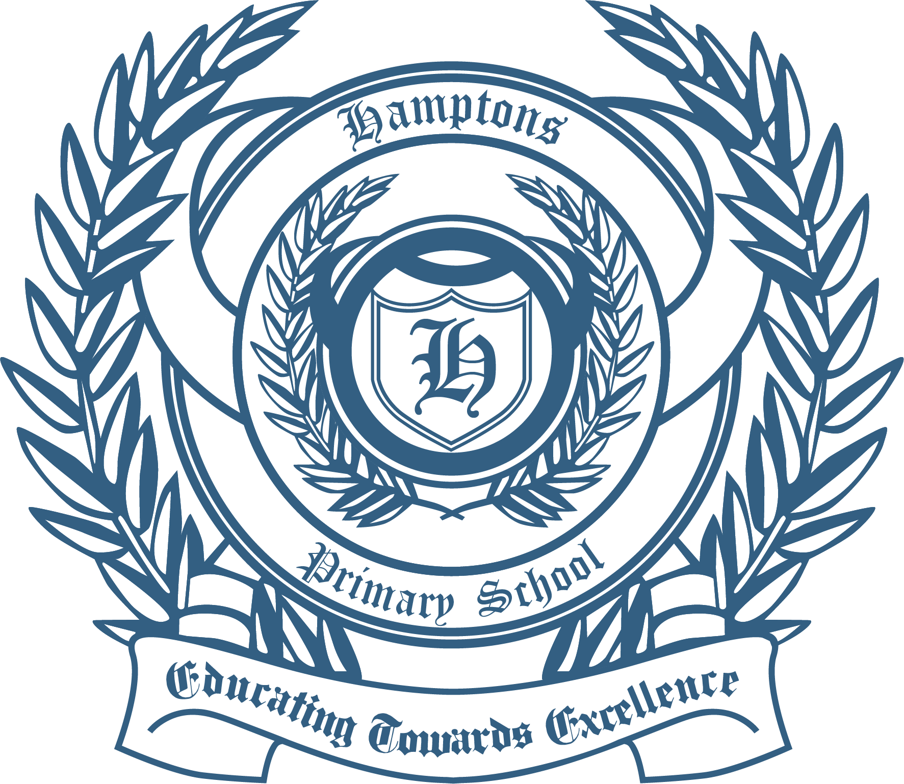 Hamptons Primary School crest